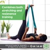 Gaiam Restore Resistance Band Stretching Strap - Stretch Legs &