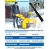 IWIWE 26" Snow Blower Scraper Bar Shave Plate - Replaces