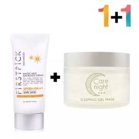 Magic Mild 안끈적이는 선 썬 크림 케어 나이트 시카 병풀잎수 지우는법 노세범 순한 백탁없는 닭살로션 [매직마일드선크림 1개/자라논닭살로션 1개] Non-sticky Sun Cream Care Night Cica Centella Asiatica Water Removal Method No Sebum Gentle Non-White Cast Chicken Skin Lotion [Magic Mild Sun Cream 1 pc / Zara Non-Chi