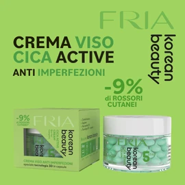 Fria Crema Viso Anti Imperfezioni Pelle Sensibile con Centella Asiatica, Crema Idratante Viso Donna Lenitiva per Acne e Rossori, Korean Beauty 50ml