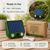Solar Ultrasonic Animal Repeller for Outdoor Use – IP66 Motion