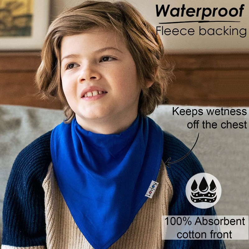 Lovjoy Large Bandana Bibs for Children 4+ Years/Special Needs Bibs/Suitable