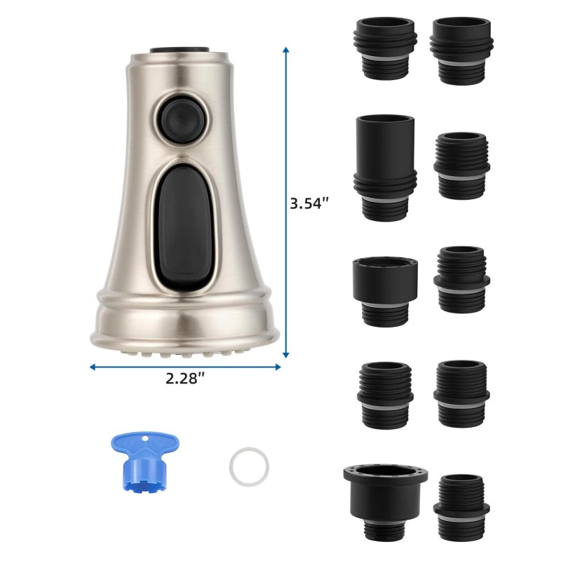 BBENT Kitchen Faucet Head Replacement,Fo - Oil Rubbed Bronze