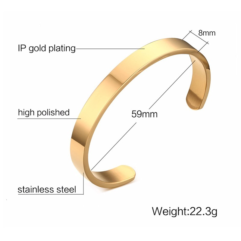 Fashion Frill Men's Jewellery Kada For Men Cuff Bracelet For