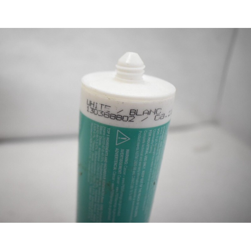 TremPro Silicone Sealant Cartridge White General Purpose RTV 644 300mL