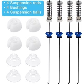 Whirlpool WTW6600SW2 Washer Suspension Rods Kit