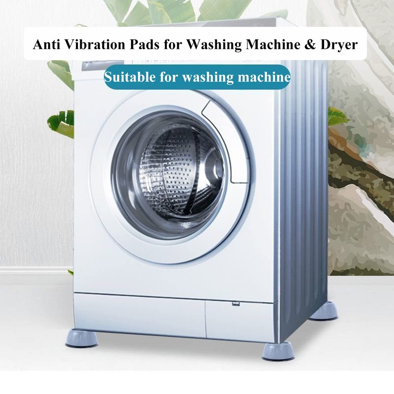 4Pcs Anti Vibration Pads for Washing Machine, Shock & Noise