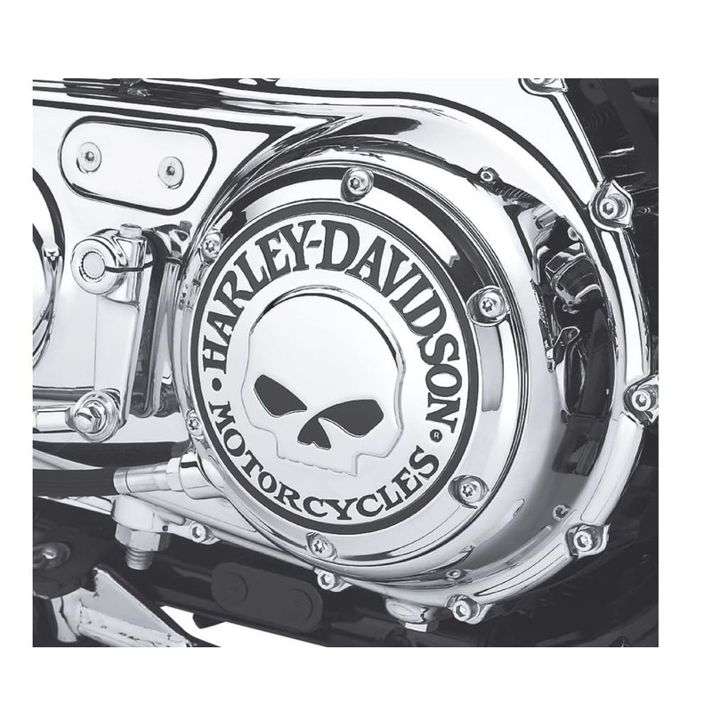 Genuine Harley Derby Cover Skull 25440-04A