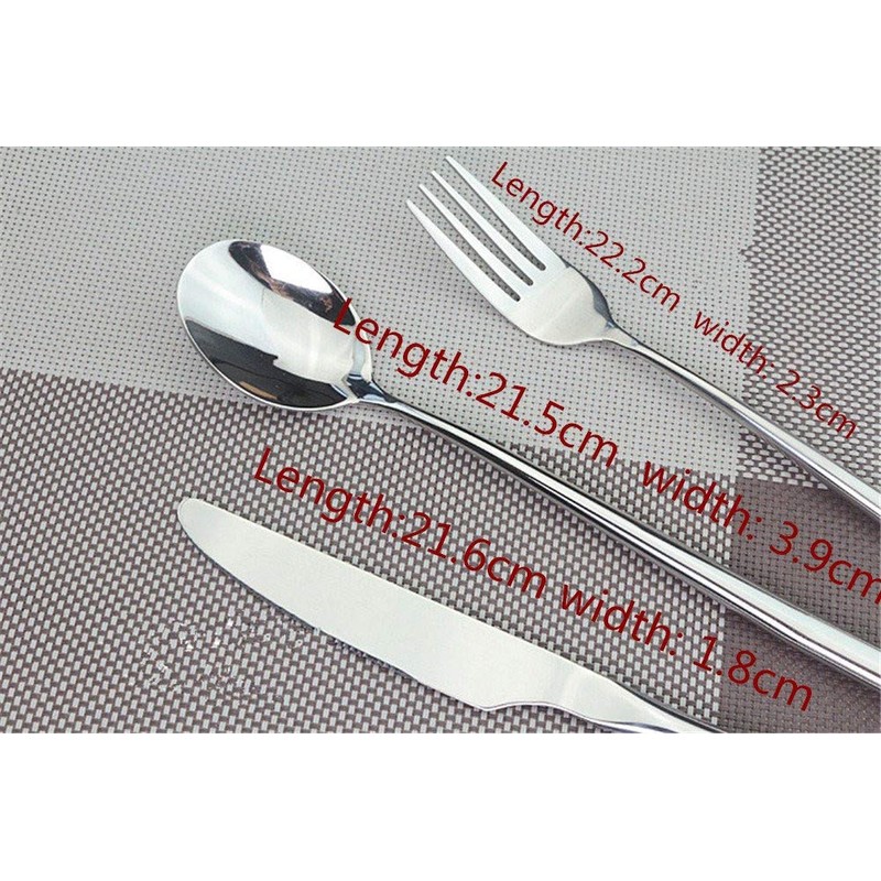 5pcs Long-handled Korean Stainless Steel Fork