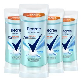 Desodorante Antitranspirante Degree Mujer 74g 4 Unidades Shower Clean