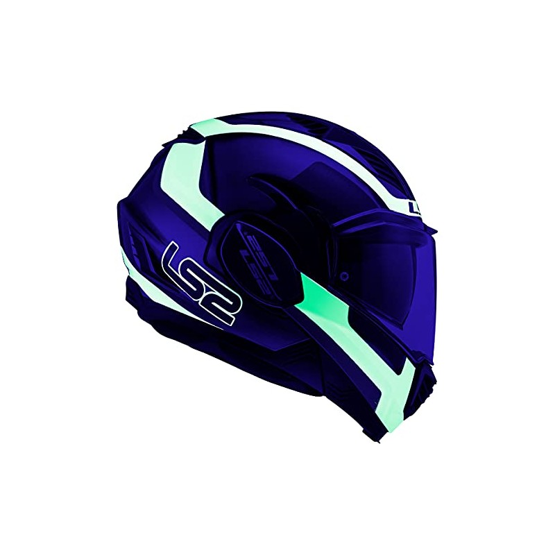 LS2 Helmets Valiant II Orbit Modular Helmet (Jeans - X-Small)