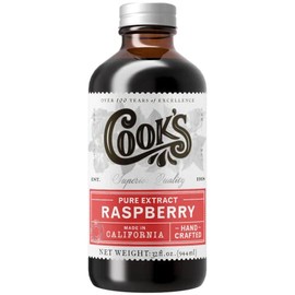 Cook's Pure Red Raspberry Extract 32 oz