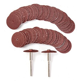 EsportsMJJ 360 x Sanding Disc, 20 mm, Sanding Polishing Pad with 2 Connectors for Dremel Rotary Tool