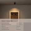 Aisilan LED Downlight Spotlight Indoor 18W Dimmable Aluminum Ceiling Directional