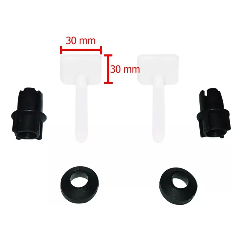 Juego De Tornillos Para Asiento Wc Pm96