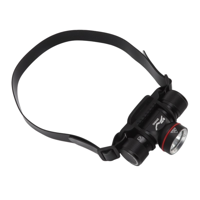 Diving Headlamp 1500LM Yellow Light LED Diving Head Lamp IPX8