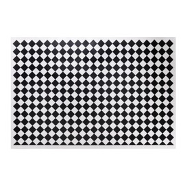 sourcing map Induction Cooktop Protector Mat, 20 x 30-inch Electric Stove Cover, Glass Stove Top Protector for Ceramics, Black