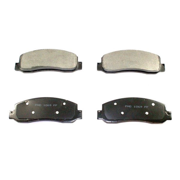 AUTO DN (2x) Disc Brake Pad Front Brake Pad, Disc