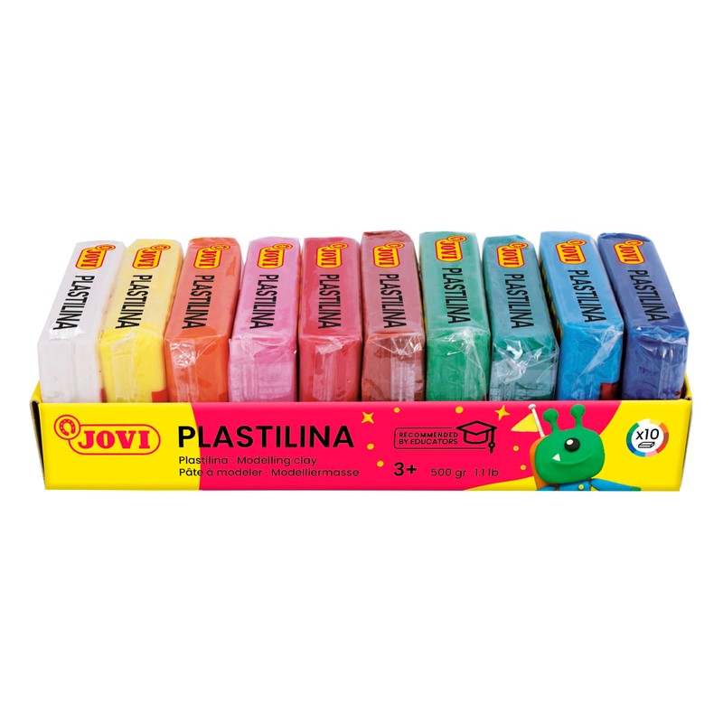 Jovi - Plastilina a base vegetale 10 x 50 g
