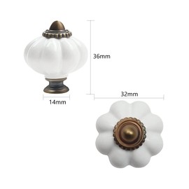 Wardrobe Pull Handles, 12 Pieces Vintage Cabinet Knobs, Furniture Knobs, Vintage with Screws, Round Chest of Drawers Knobs, Vintage, Acrylic Drawer Handles, Cabinet Knobs, for Interior Decoration,