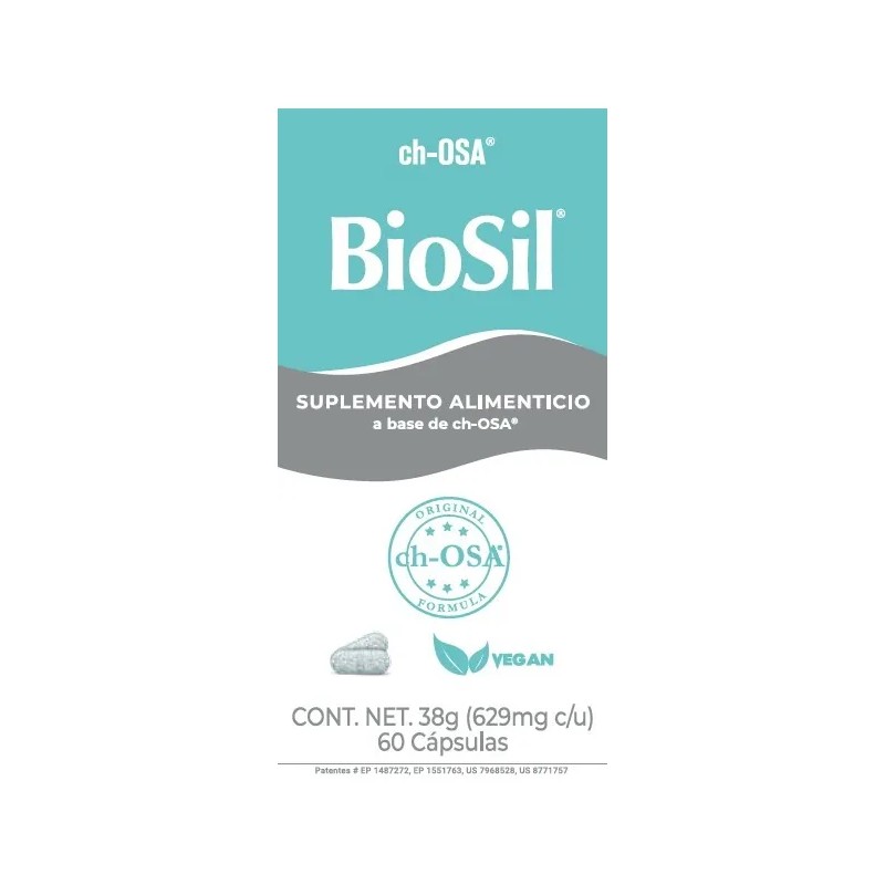Biosil 2 Frascos Genera Colgeno Piel Cabello Huesos Ahorra Sin
