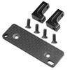 LINSYRC RC Servo Mount Aluminum Alloy Servo Fixed Bracket for