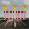 Aolyty Solar Warning Light, LED Flashing Safety Light Reflective Sticker,
