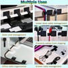 Desk Cable Management, Wire Organizers for Cords - Upgrade 48