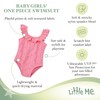 Little Me Baby Girl's UPF 50+ Sun Protection One Piece