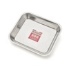 Marinating Plate, Stainless Steel, 30 x 25 x 4.3 cm