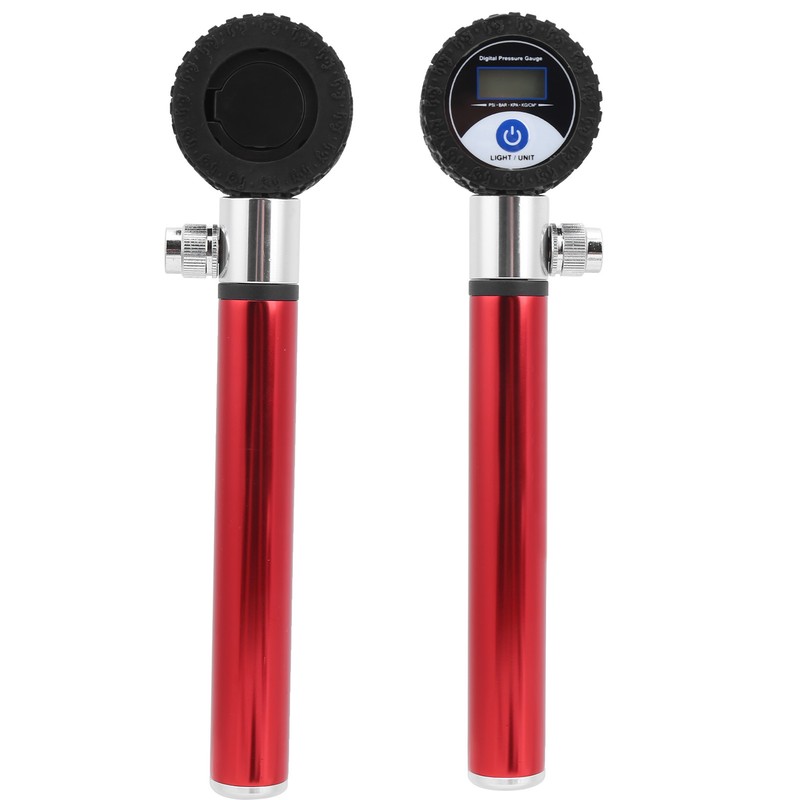 Portable Bicycle Air Pump Manual Tire Inflator 120PSI High Pressure