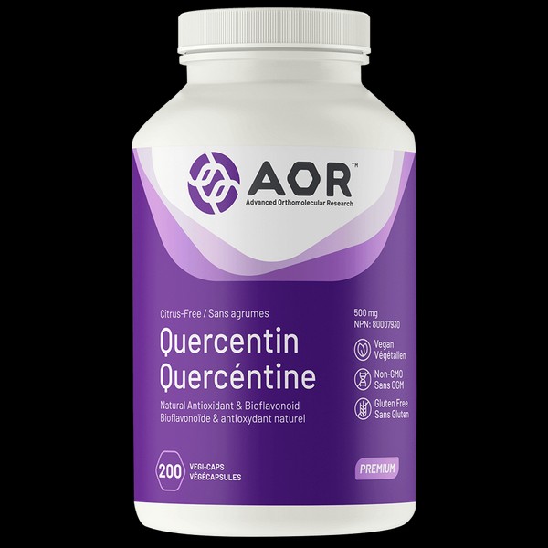 Aor Quercetin 500 mg 200 Veg Capsules