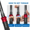 SUERCUP 1/4 3/8 1/2-inch Drive Torque Wrench - 3Pcs Torque