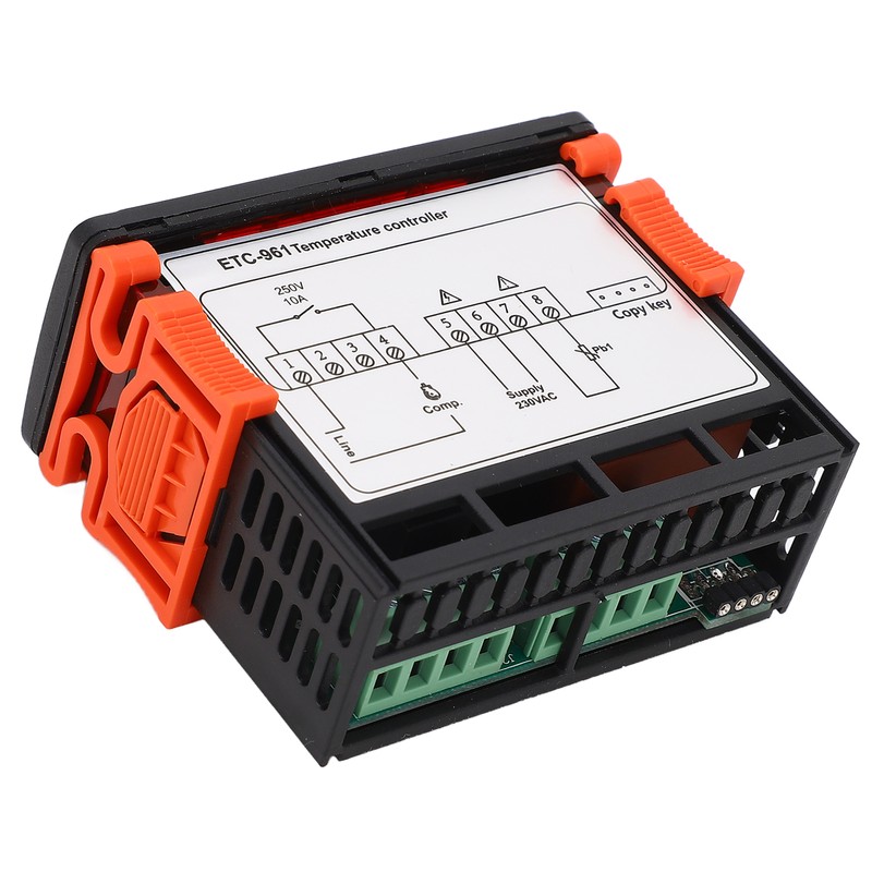 Freezer Temperature Controller Digital External Fahrenheit Celsius Switchable Refrigeration Defrosting
