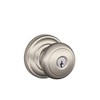 SCHLAGE F51A AND 619 AND Andover Knob with Andover Trim