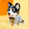 Puppy Husky Micro Building Blocks, 973 Pieces, Building Blocks, Animals,