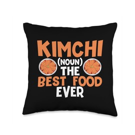 Kimchi Food Lover Powder Asian Food Fermented Kimchi Throw Pillow
