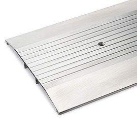 6 FT (72 3/4") Long x 8" Wide x 1/2" High Corrugated Heavy Duty Aluminum Threshold