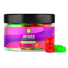 Premium Gummies | 12000mg | 40 Gummies | Max Strength | Made in UK |
