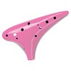 Classic Cantabile Ocarina, made of sturdy plastic, 12 tones, old