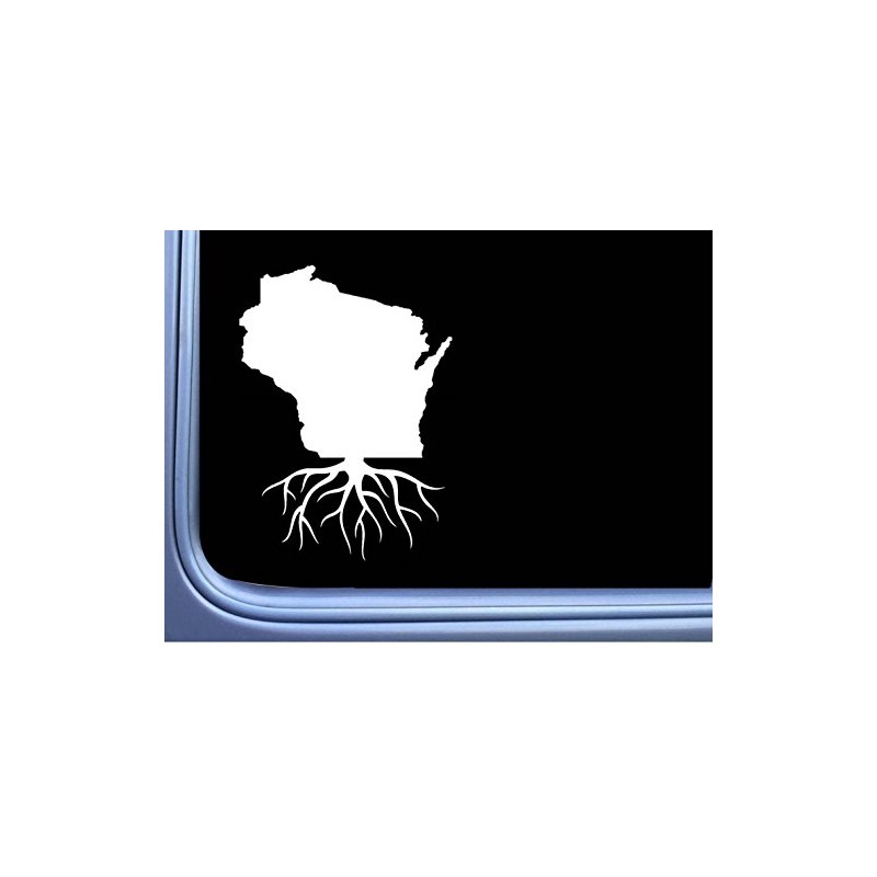 EZ-STIK Wisconsin Roots M255 6 inch Sticker Home State Decal