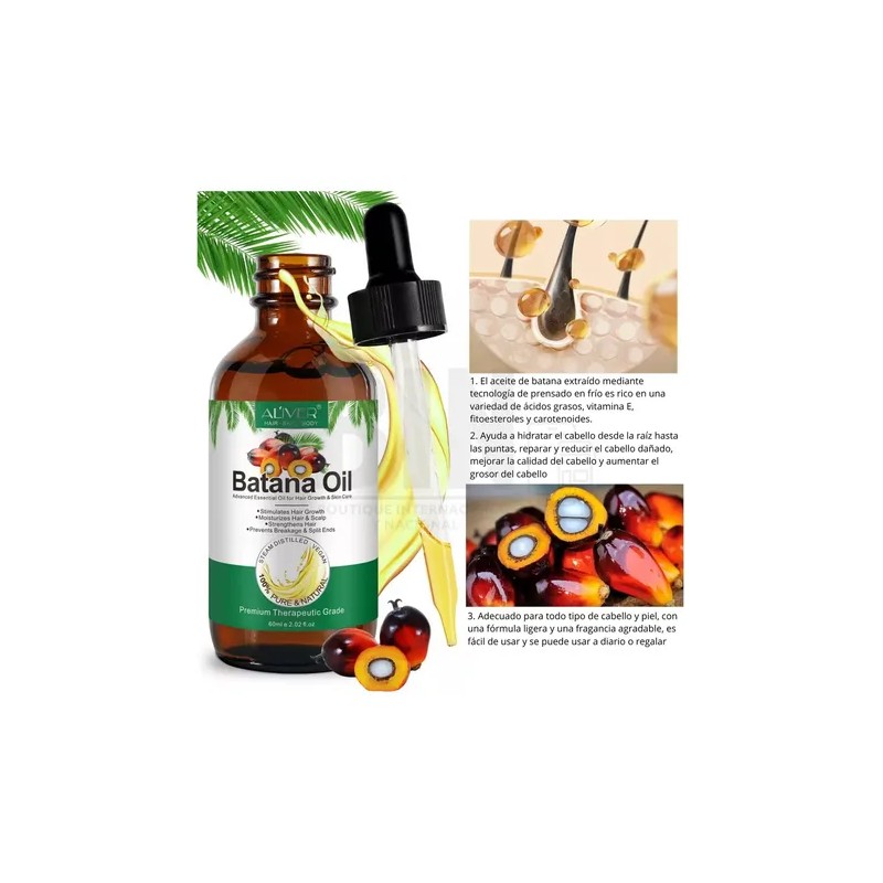 Aliver - Batana Oil - 60 Ml - Cuidado Cabello
