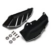 XFMT Black Mid Frame Air Deflector Trims for Harley Touring