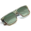 CARFIA Acetate Sunglasses for Men Polarized UV400 Protection Modern Flat