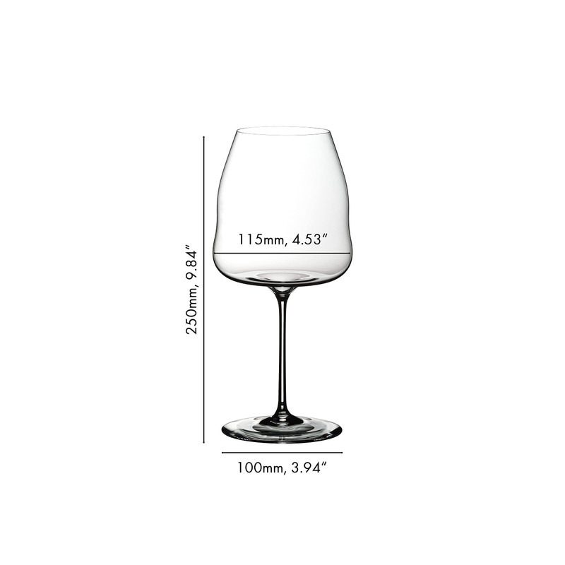 Riedel 1234/07 Winewings Pinot Noir Wine Glass, Single Stem, Clear