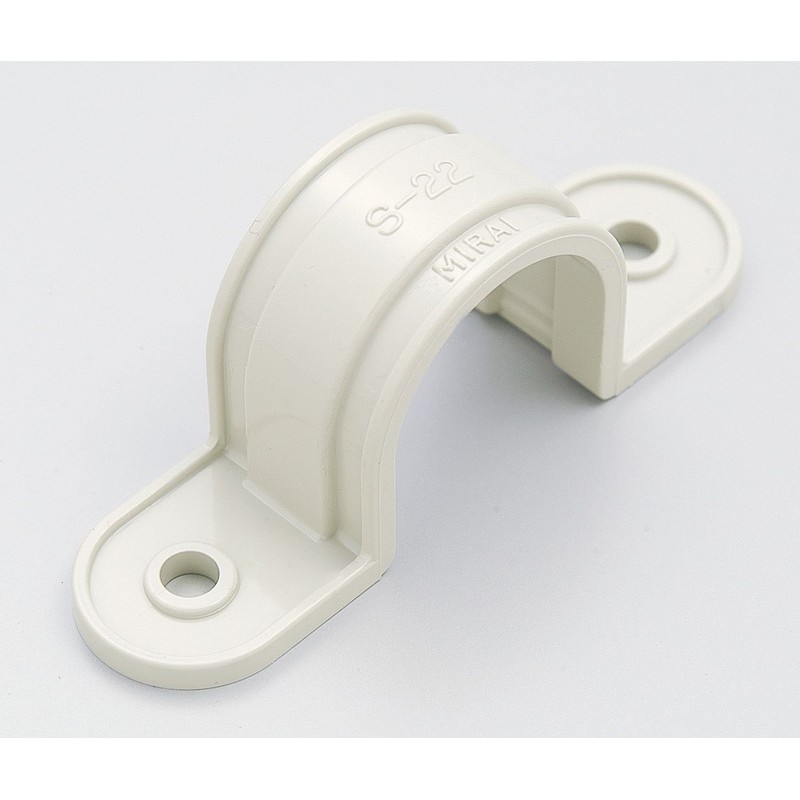 Elpa Both Mailing Saddle Vinyl for Conduit φ 22 mm