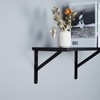 NEODROP 16-Pack 8 Inch Heavy Duty Shelf Brackets, Large Wall