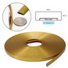 JSIWOTH 52.5 Ft Peel and Stick Trim, Matte Gold Molding