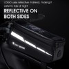 1L Bicycle Bag Reflective Bike Frame Fronttube Bag Touchscreen Mobilephone