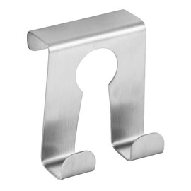 Fackelmann Door/Cupboard Hook 2x2in of Stainless Steel